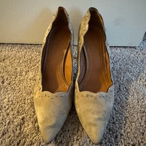 Coach Waverly Tan suede Women's Shoes